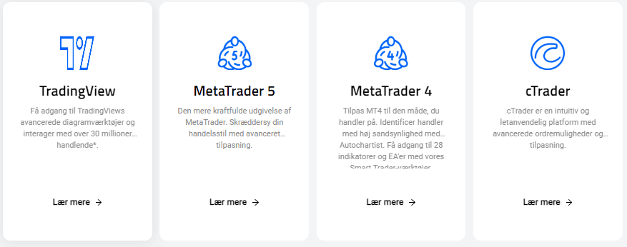 Pepperstone Kontotyper