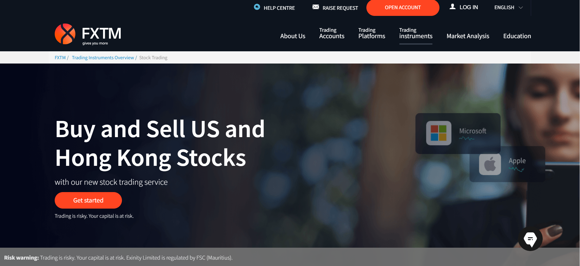 FXTM Stocks FXTM Stocks