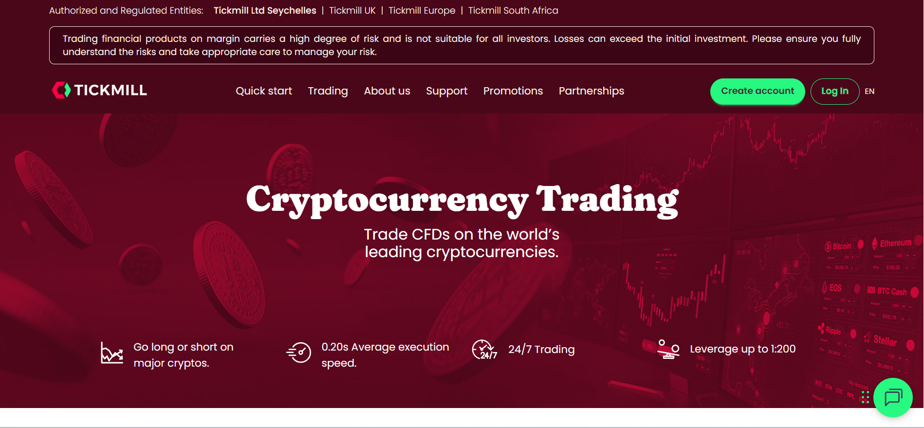 Tickmill Crypto Tickmill Crypto