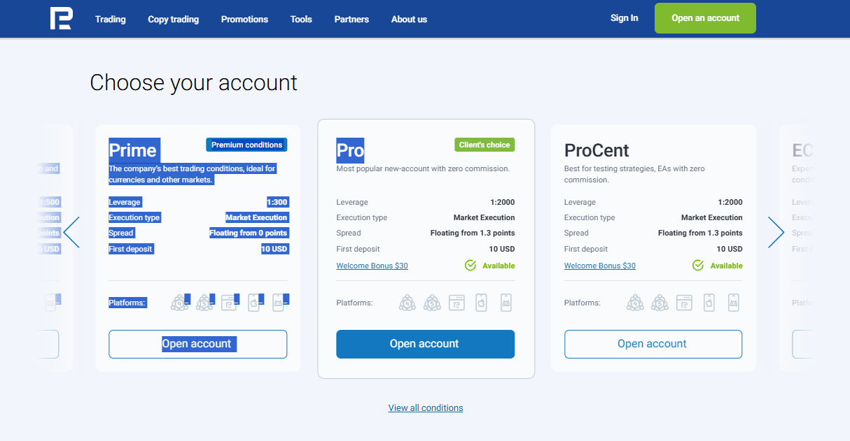 Minimum Deposit and Account Types Minimum Deposit and Account Types