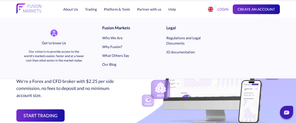 Fusion markets Besat Bitcoin Forex Brokers