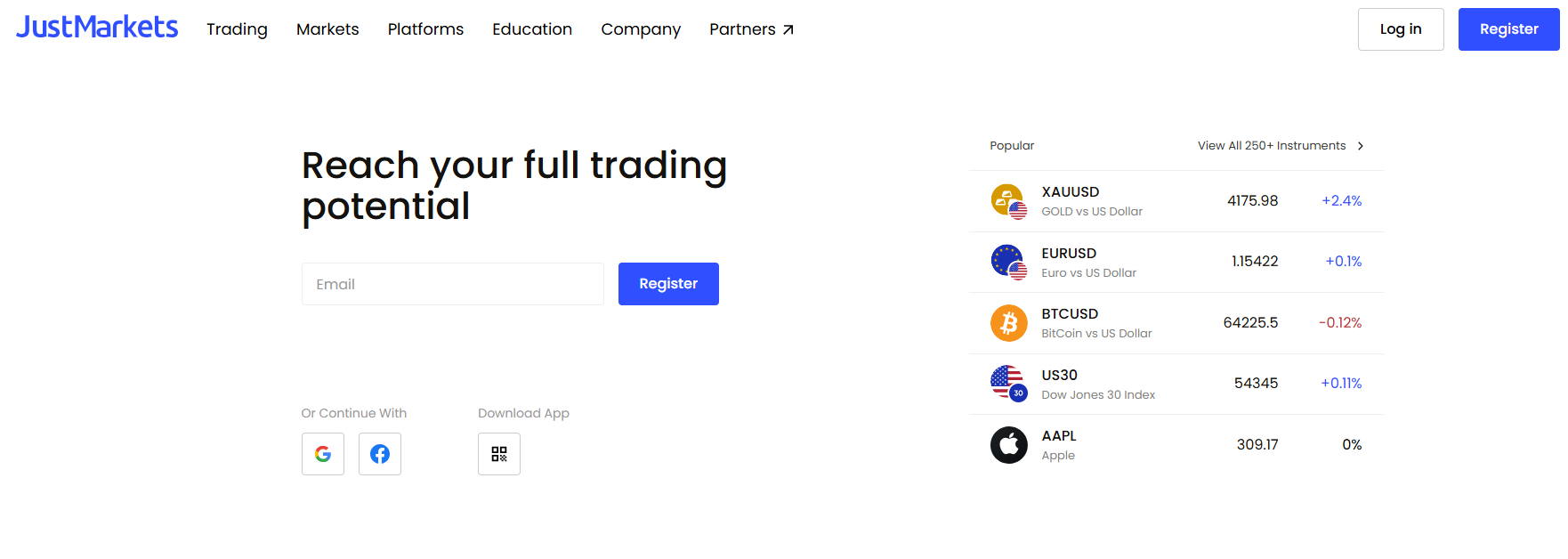 JustMarkets