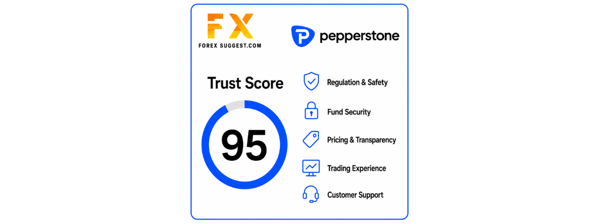 Pepperstone Trust Score